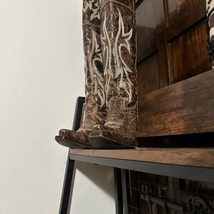 Dan Post Brown Over the Knee Boots